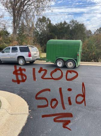 Bumper pull critter/tools hauler 1