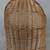 VINTAGE WICKER HOODED BASSINET CRADLE BASKET FOR DOLLS OR BEARS 4 thumbnail