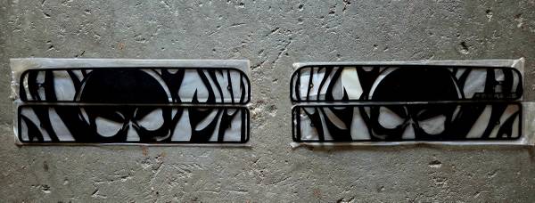 (94-01) Dodge Ram "Custom" Grill Inserts 1