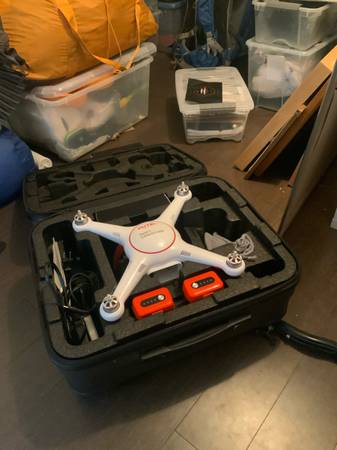 Autel X-Star Drone (White) + Controller + Hard Case — Works, Legacy App 1