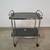 1950's Mid Century Modern Chrome Bar Cart Media Record Player Stand 3 thumbnail