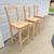 3 Solid wood Bar stools 1 thumbnail