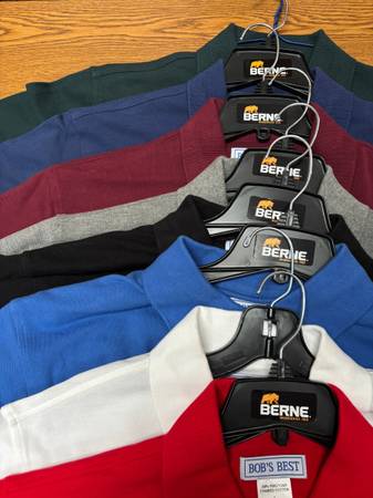 New Polos 100% Cotton 8 colors blank adult sizes M-2X 1