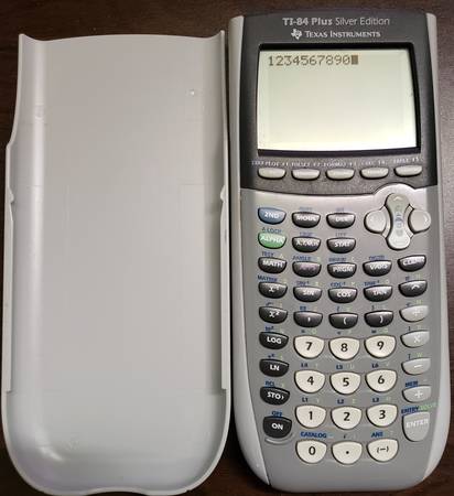 Texas Instrument TI-84 Plus Silver Edition 1
