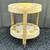 Vintage Mid Century Atomic Starburst Serving Bar Drink Party Cart 10 thumbnail