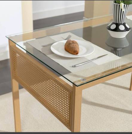 Brand New dining table 47 inch- need to sell Asap as relocating 1