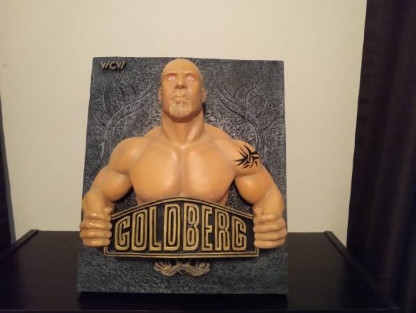 WWE / WCW Bill Goldberg Collectible Resin Statue / Bust 1