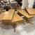 Keller expandable solid wood table with 6 chairs. 3 thumbnail