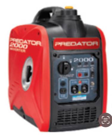 Harbor Freight 2,000 watt Predator Generator NEW 1