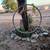Large steel metal  hoop for a swing 2 thumbnail