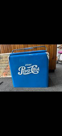 Vintage Pepsi Restored Ice Chest w/ Hard to Find Tray 1