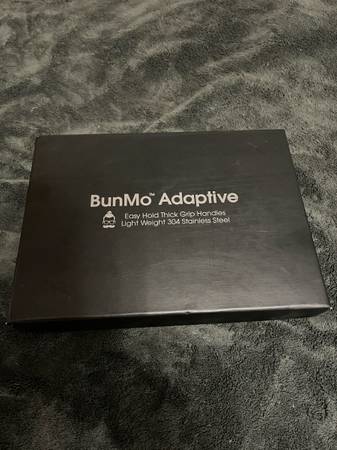 Easy hold thick grip handle utensils 1