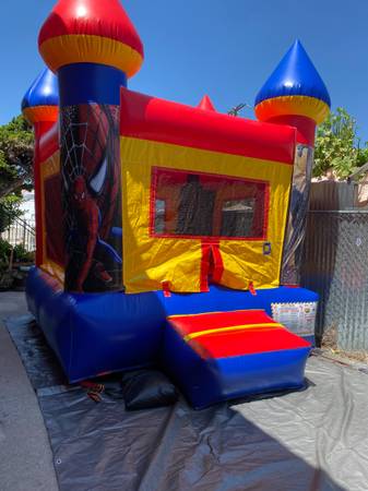 princess bounce house 11x11 pink jumper tables and chairs packages 1