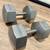 Vintage set.  (2) IVANKO Hex Dumbbells   55 lbs  Total: 110 lbs  $1.8 per pound. 3 thumbnail
