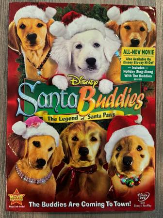 🐶 Juego de 5 DVD de Walt Disney Buddies: Aire, Espacio, Santa, Nieve, Espeluznante (nuevo) - $4 (san jose oeste)63437121860993123