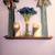 ✨ FANTASTIC 2PCS MATCHING FLOWER & SHELF SET WALL DECOR $60 1 thumbnail