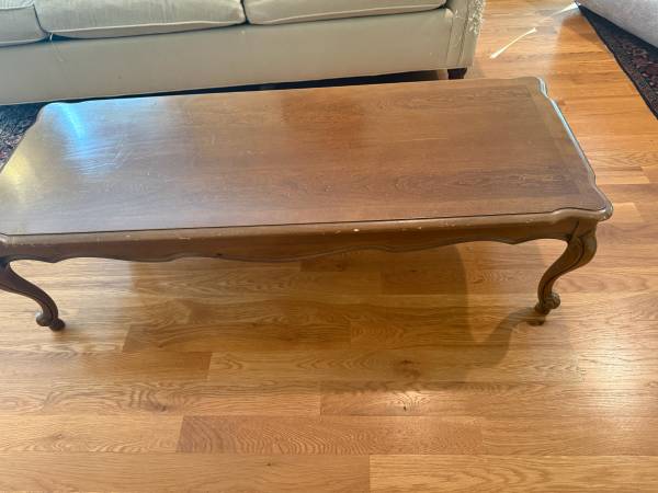 Free solid wood coffee table 1