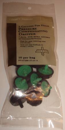 Orbit Pressure Compensating Dripper 2GPH 67206 Drip Line - NEW! 1