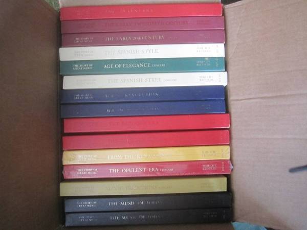 68 1967 TIME-LIFE RECORDS THE STORY OF GREAT MUSIC - 17 Box Sets 1