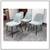 New Bernhardt Chloe Dining Side Chairs In Sky, Set Of Four 3 thumbnail
