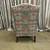 Pretty floral wingback chair 5 thumbnail