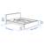 King Size IKEA “Malm” bed and accessories 3 thumbnail