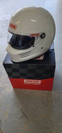 Simpson racing helmet 1