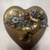 Exceptional Brass Heart Shaped Paper weights 3 thumbnail