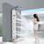 FUZ Contemporary Shower Panel Tower System Stainless Steel 2 thumbnail
