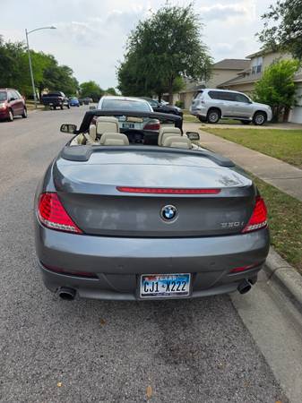 2008 BMW 650i convertible with "MANUEL" transmission. A Rare car. It's - $5,90063439771133315122