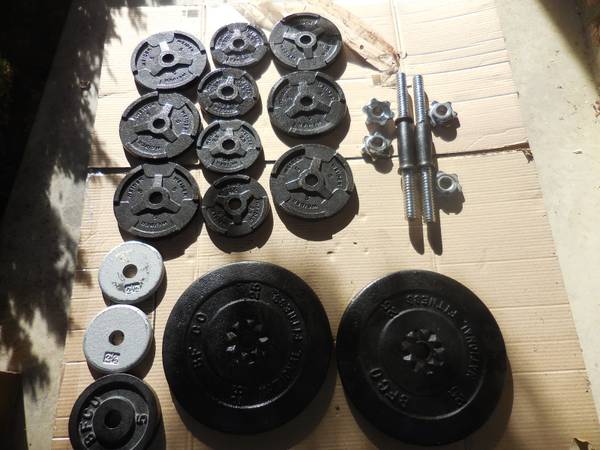 GYM  WEIGHT PLATES 1