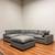 BNIB CasaBella cloud sectional. 5 piece modular sectional. Delivery available 3 thumbnail