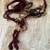 Bohemian style set of 3 necklaces :garnet & jasper 3 thumbnail