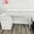 White Modern Desk with drawers 1 thumbnail