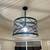 Black Iron Light Fixture—Twig chandelier by Laura Lee 4 thumbnail