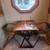 Hand-Made Flame-Painted Copper-Top Table with New Designer Legs 9 thumbnail