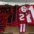 ** JERSEY NUMBER patches: white/red AND black/red. both sizes. 500+ 1 thumbnail