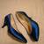 Vintage 1990s Blue Satin Pumps - US 6 3 thumbnail