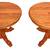 Pair of Wooden End Tables 3 thumbnail