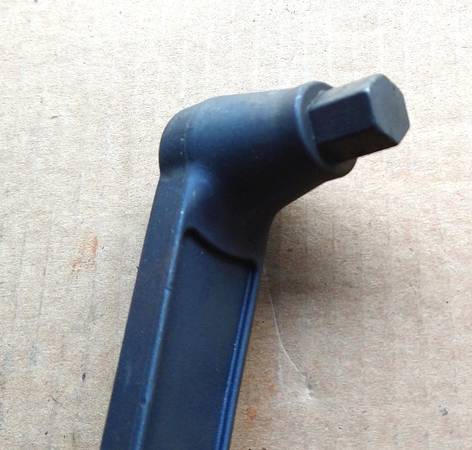 Samchully 3 jaw Lathe chuck key 4 jaw handle Tool 9/16 hex WRENCH New 1