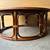 1930s  Rattan and Mahogany Coffee Table 5 thumbnail