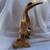 Gift : Beautiful bird wood sculpture with burl tail 6 thumbnail