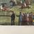 Large Framed Original Lithograph Print Horse Racing 8 thumbnail