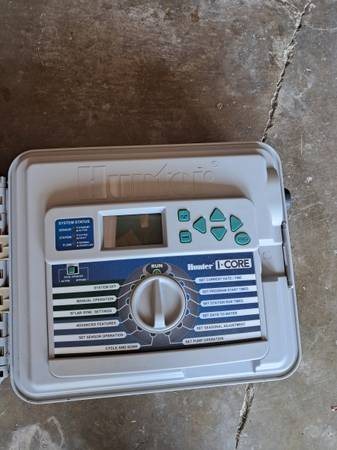 Hunter irrigation controller 1