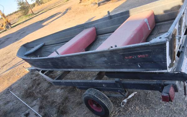 Atv gamefisher 12ft boat &trailer 1