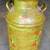 BEAUTIFUL Hand Painted Antique Farming full size Milk Can OLD! 3 thumbnail