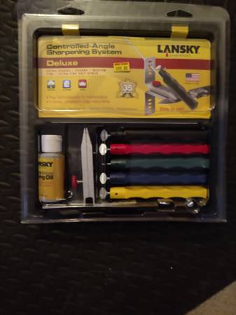 Lanskey Deluxe Sharpening system 1