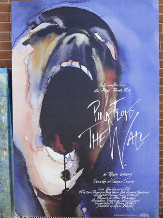 PINK FLOYD "The Wall" Print on canvas 1