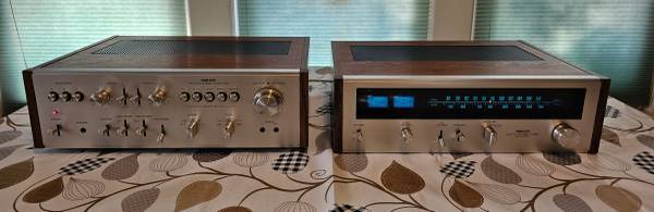 Vintage NIKKO TRM800 & TRM800 Integrated amp and Tuner - Serviced 1