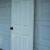 DOOR Bedroom Bathroom Entrance Hollow White Wood Hinges Doorknob Lock 3 thumbnail